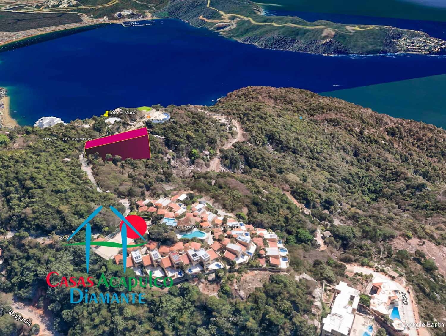 Terreno Brisas del Marqués Corbeta 56 Manzana D - Ubicación satelital y entorno 2